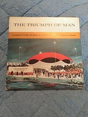 The Triumph of Man Vintage 45 Record From The New York World's Fair 1964-1965